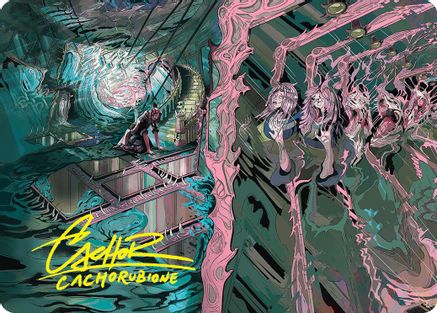 Mirror Room // Fractured Realm Art Card (Gold-Stamped Signature) (ASDSK-036)