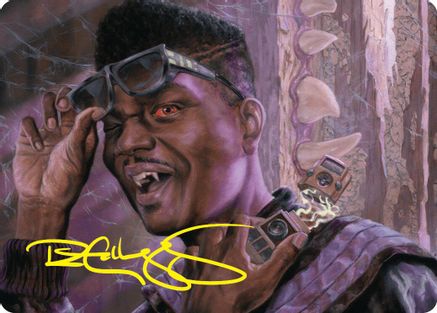 Dashing Bloodsucker Art Card (Gold-Stamped Signature) (ASDSK-006)