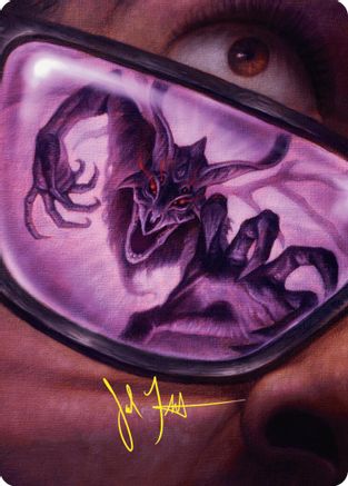 Doomsday Excruciator Art Card (Gold-Stamped Signature) (ASDSK-038)
