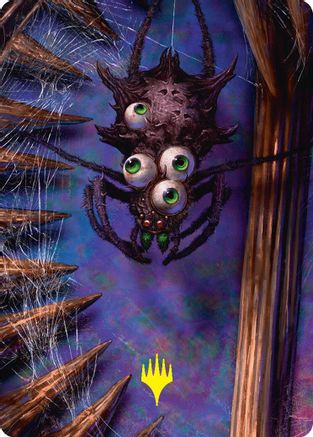 Spider Art Card (Gold-Stamped Planeswalker Symbol) (ASDSK-054)