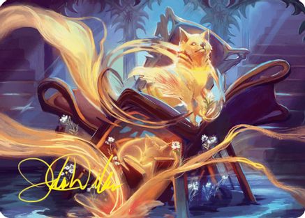 Inquisitive Glimmer Art Card (Gold-Stamped Signature) (ASDSK-017)
