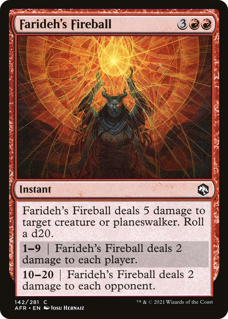 Farideh's Fireball (AFR-142)