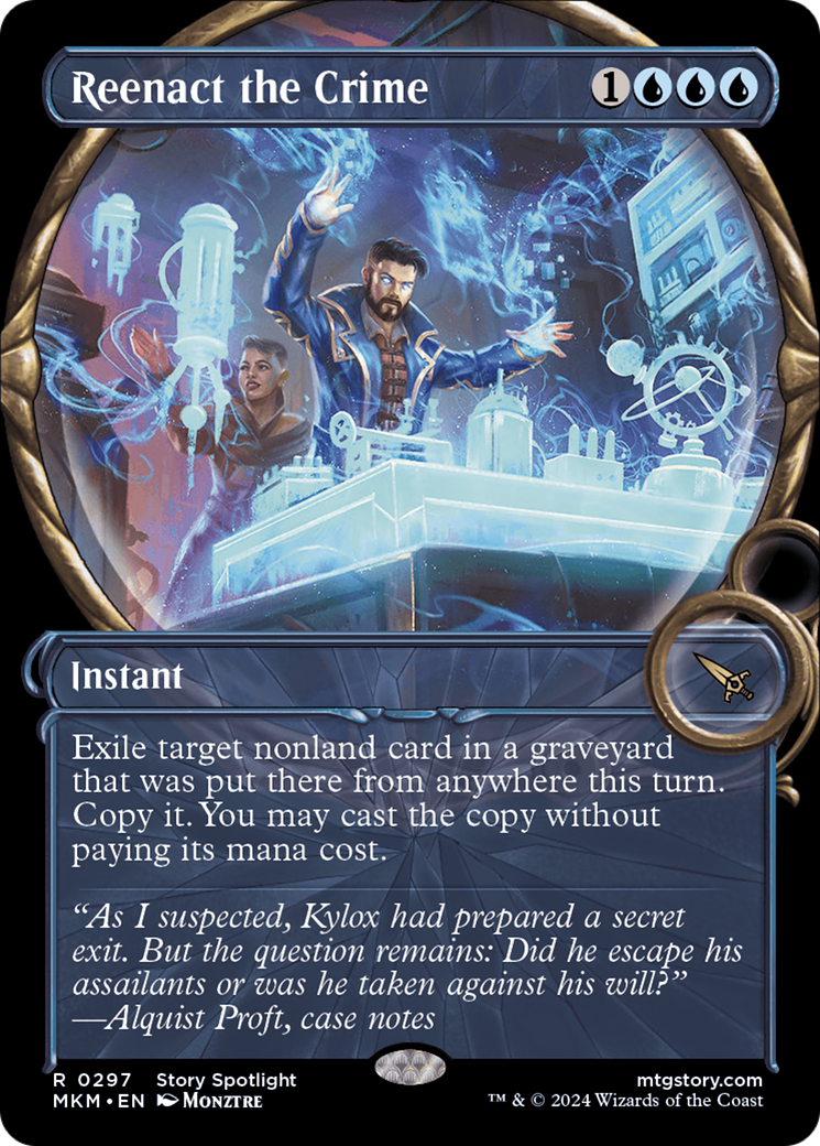 Reenact the Crime (MKM-297) (Showcase) (Foil)