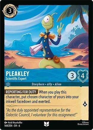 Pleakley - Scientific Expert (6-144) (Cold Foil)