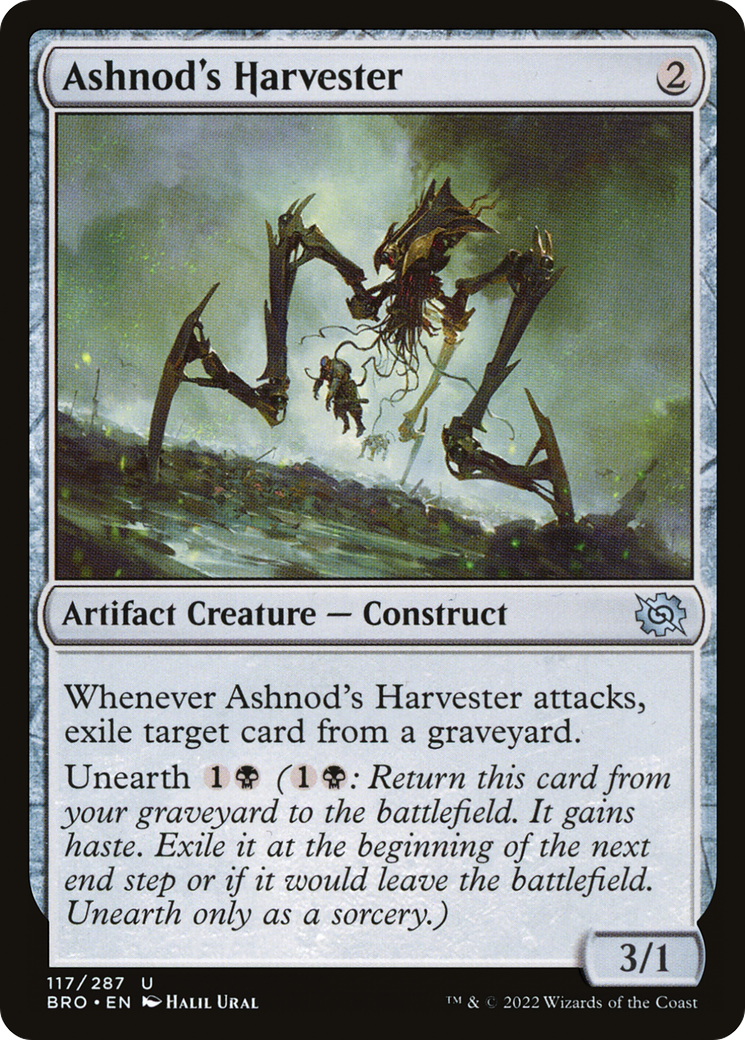 Ashnod's Harvester (BRO-117) (Foil)