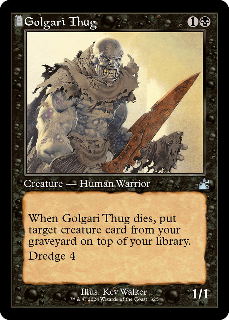 Golgari Thug (RVR-325) (Foil)