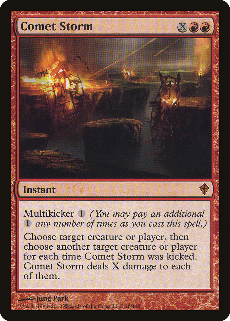 Comet Storm (WWK-076) (Foil)