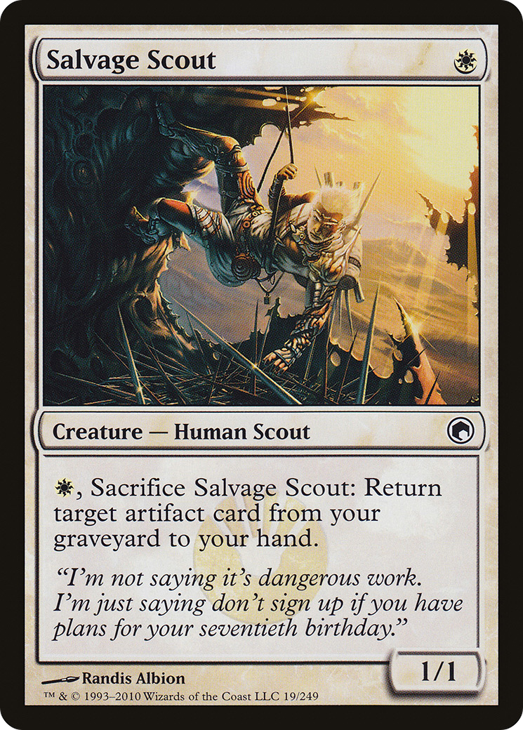 Salvage Scout (SOM-019) (Foil)