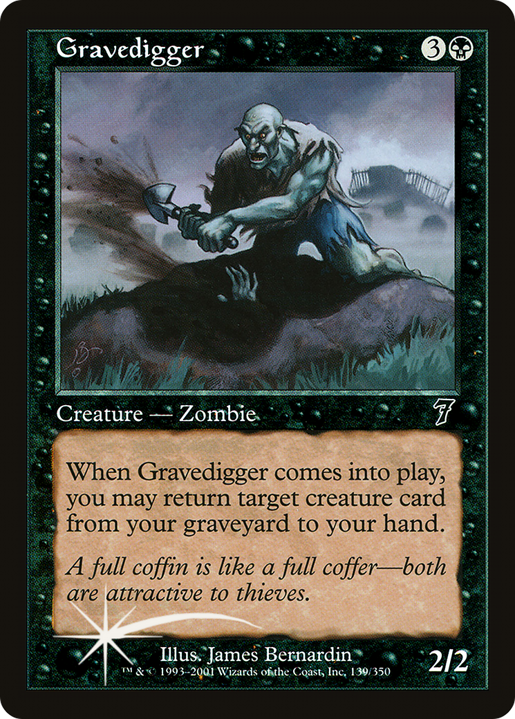 Gravedigger (7ED-139★) (Foil)