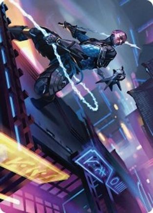 Kaito, Cunning Infiltrator Art Card (51/54) (ASFDN-051)