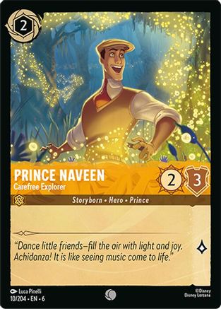 Prince Naveen - Carefree Explorer (6-010)