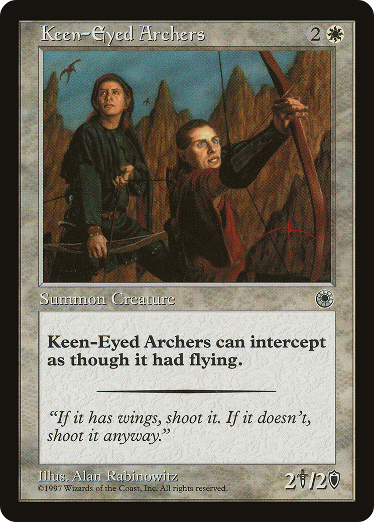 Keen-Eyed Archers (POR-019)