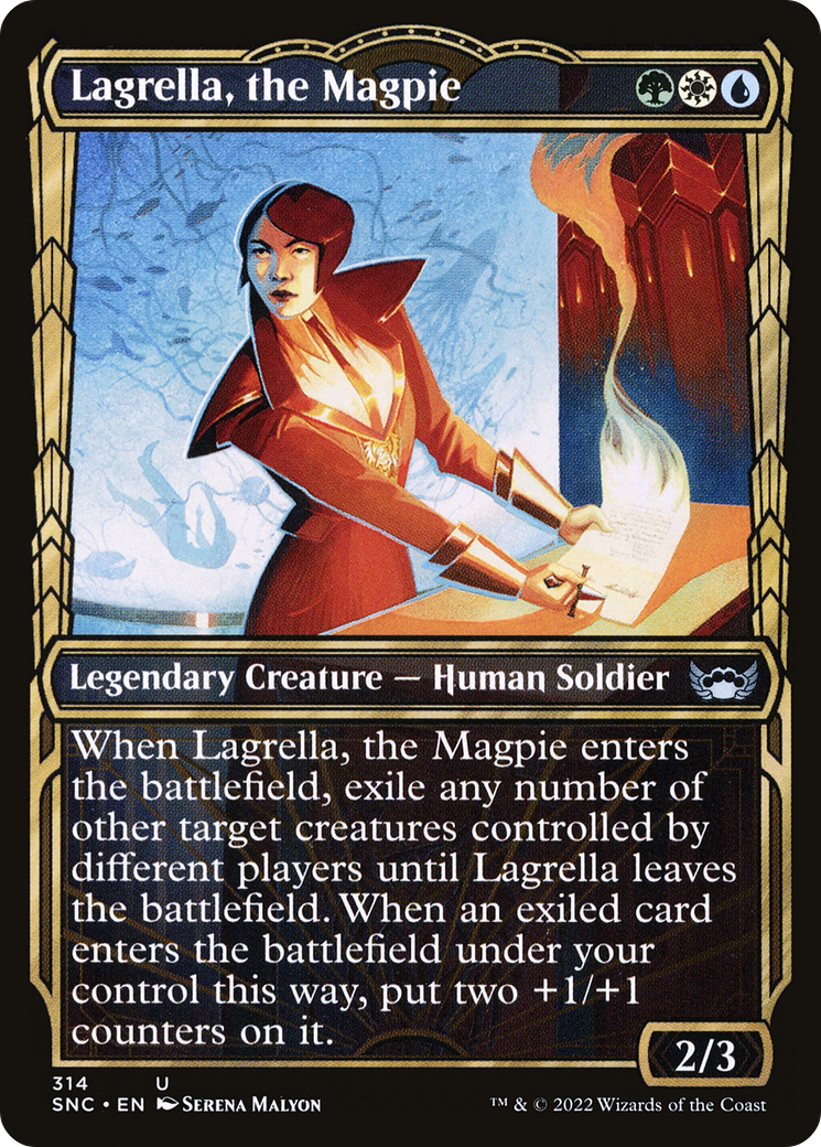 Lagrella, the Magpie (SNC-314) (Showcase) (Foil)