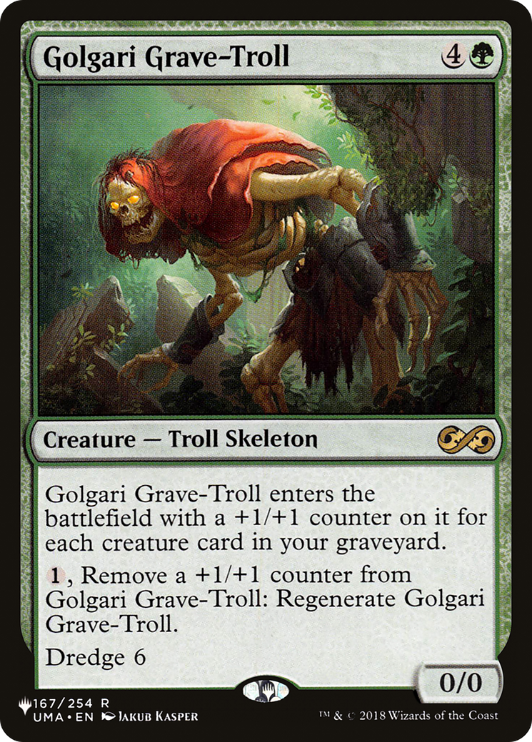 Golgari Grave-Troll (LIST-UMA-167)