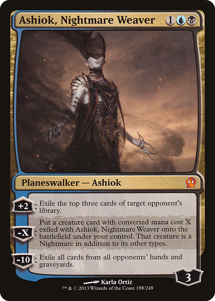 Ashiok, Nightmare Weaver (THS-188) (Foil)
