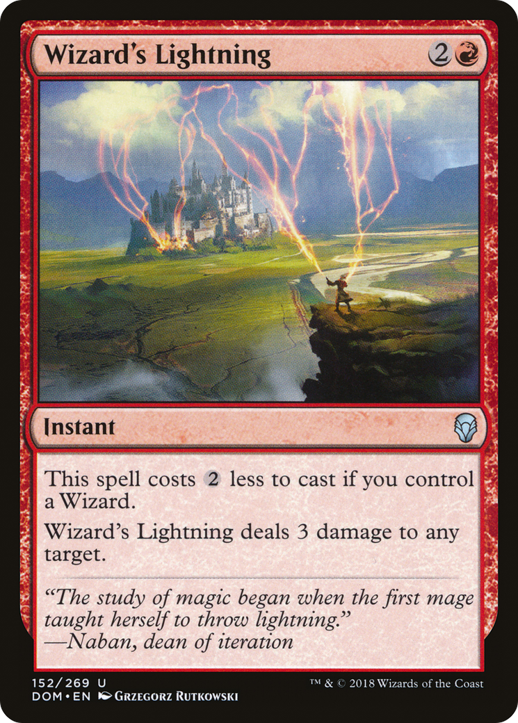 Wizard's Lightning (DOM-152)