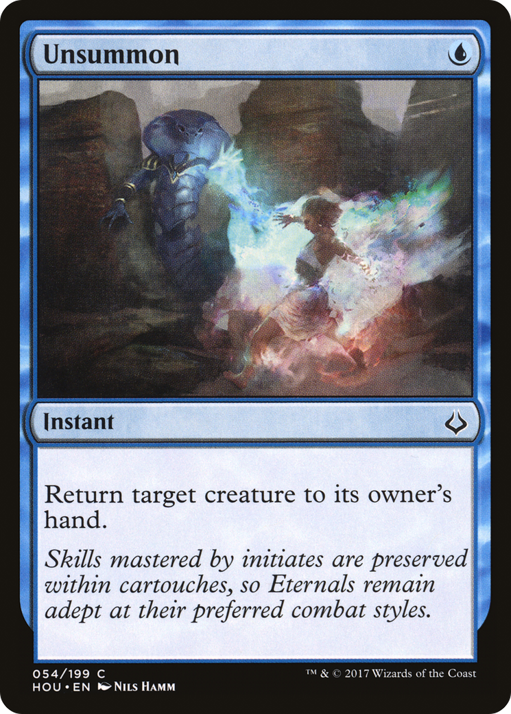 Unsummon (HOU-054) (Foil)