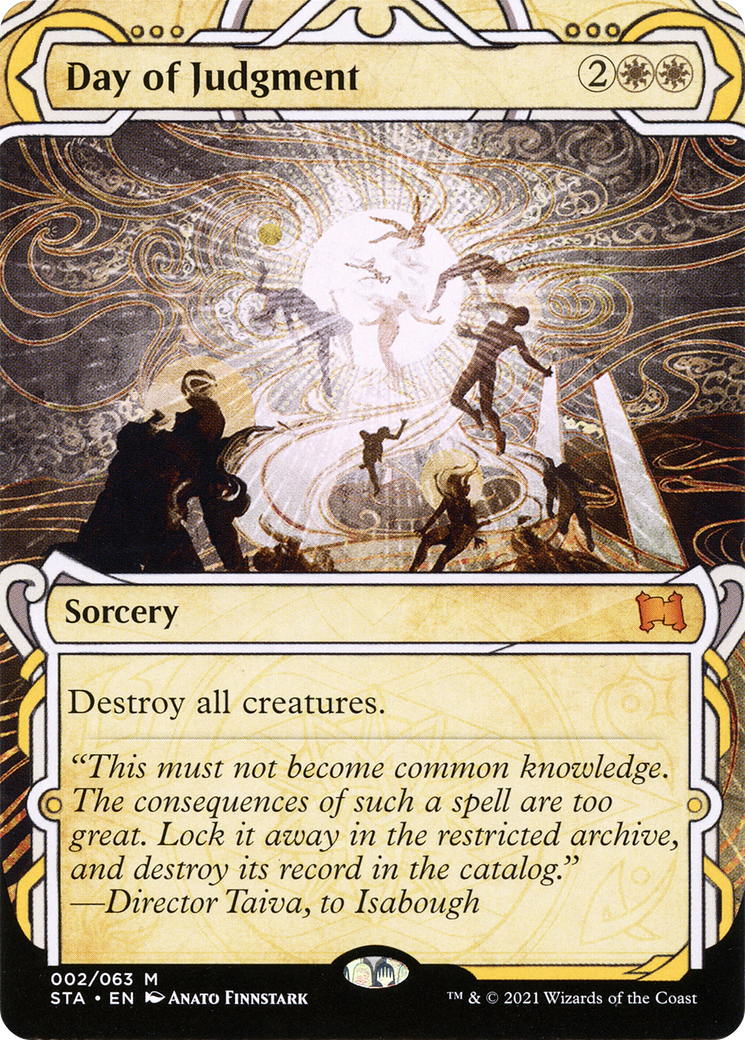 Day of Judgment (STA-002) (Showcase) (Borderless) (Foil)