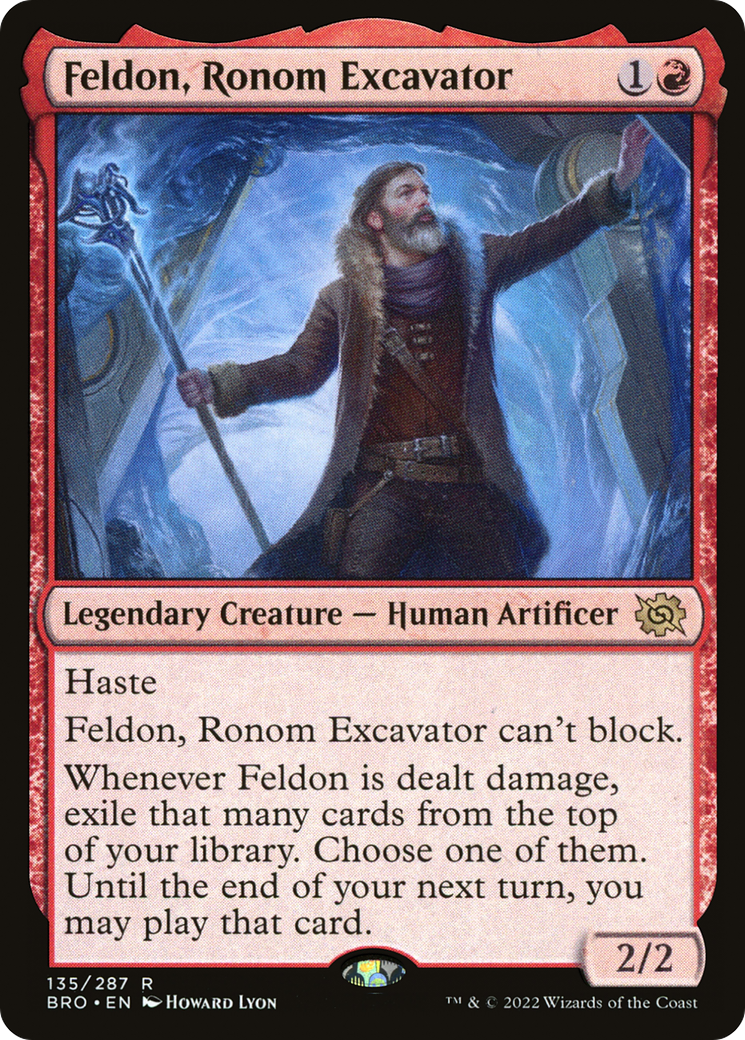 Feldon, Ronom Excavator (BRO-135) (Foil)