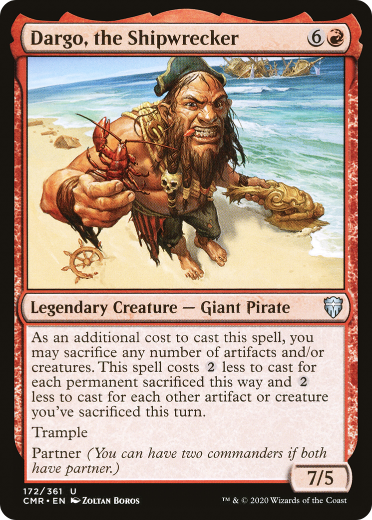 Dargo, the Shipwrecker (CMR-172) (Foil)