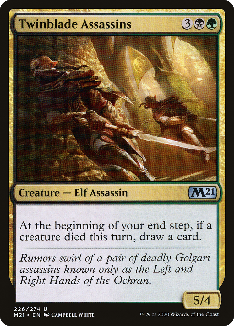 Twinblade Assassins (M21-226) (Foil)