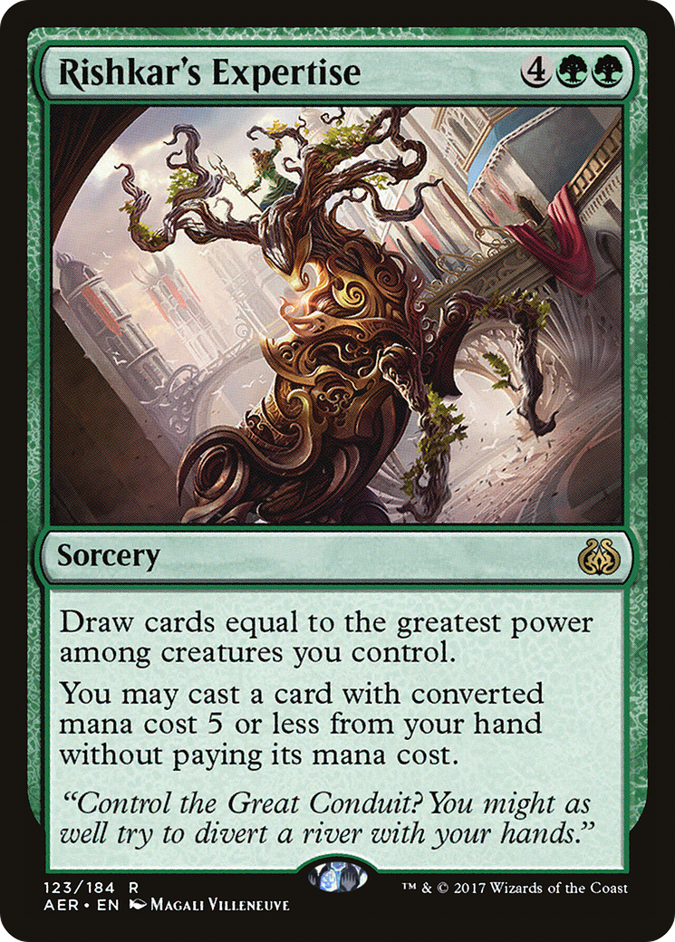 Rishkar's Expertise (AER-123) (Foil)