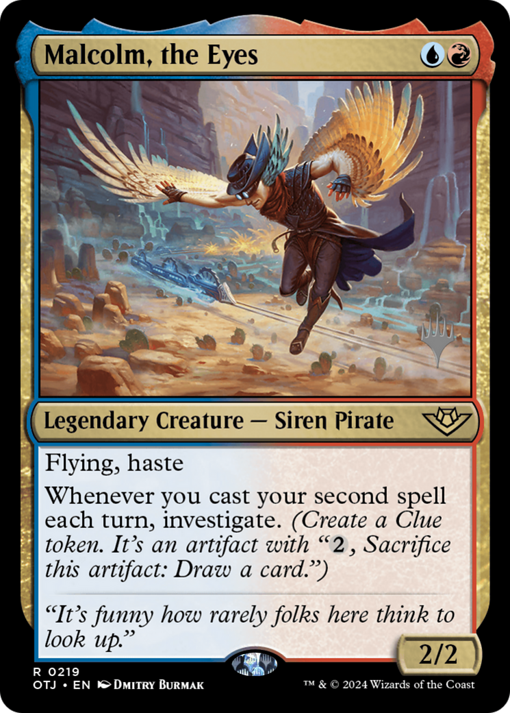 Malcolm, the Eyes (PPOTJ-219P) (Foil)