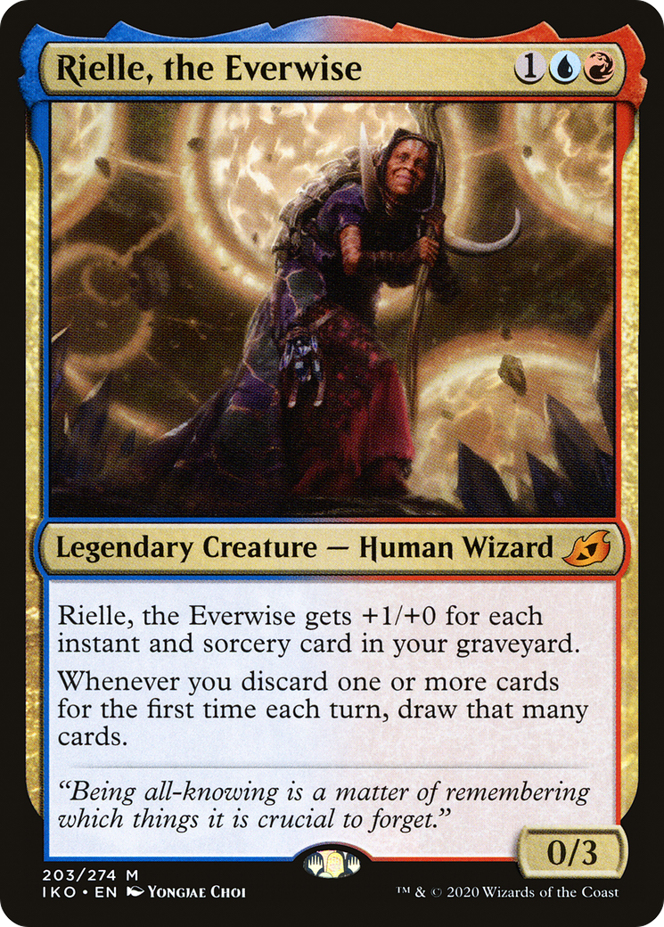 Rielle, the Everwise (IKO-203) (Foil)