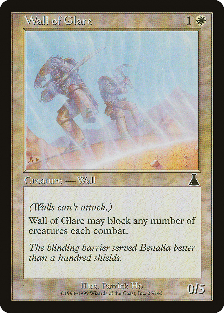 Wall of Glare (UDS-025) (Foil)