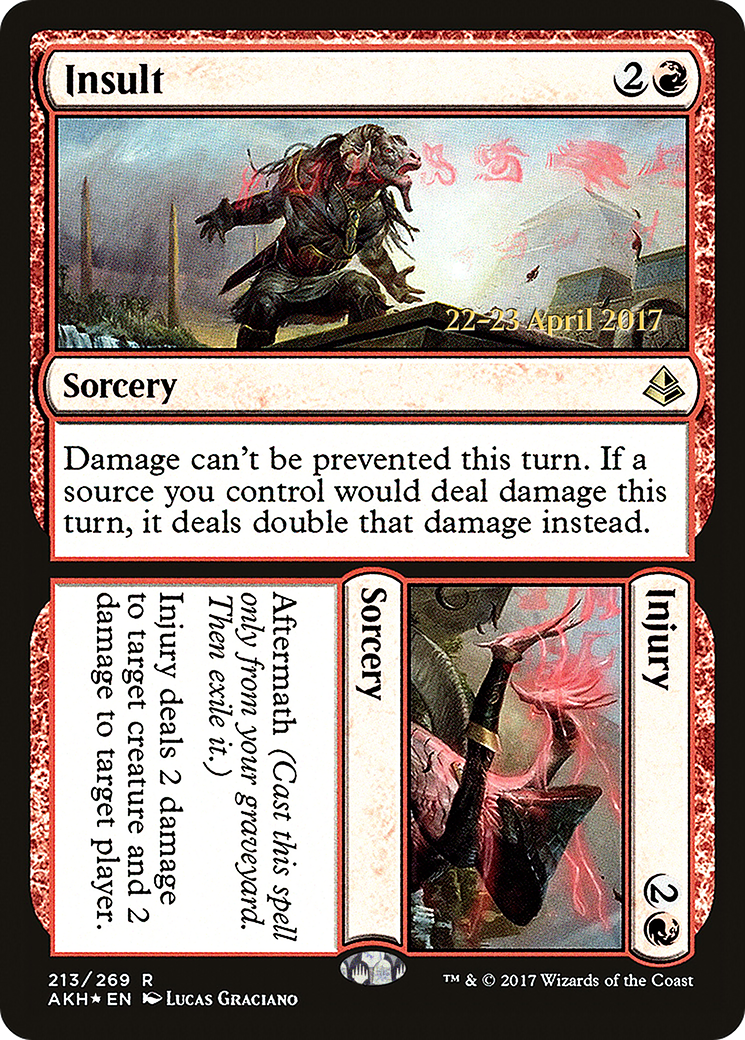Insult // Injury (PRE-213S) (Foil)