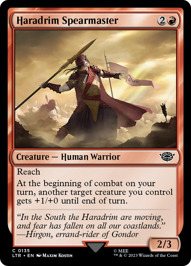 Haradrim Spearmaster (LTR-135) (Foil)