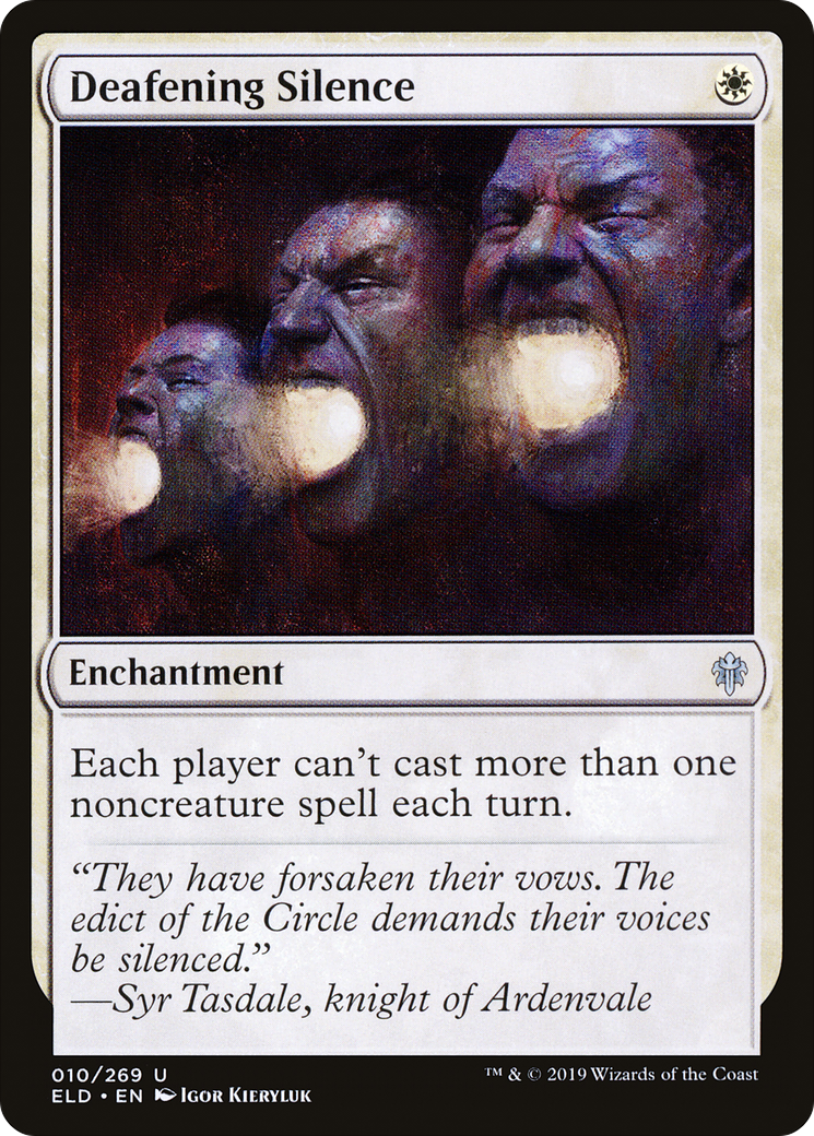 Deafening Silence (ELD-010) (Foil)