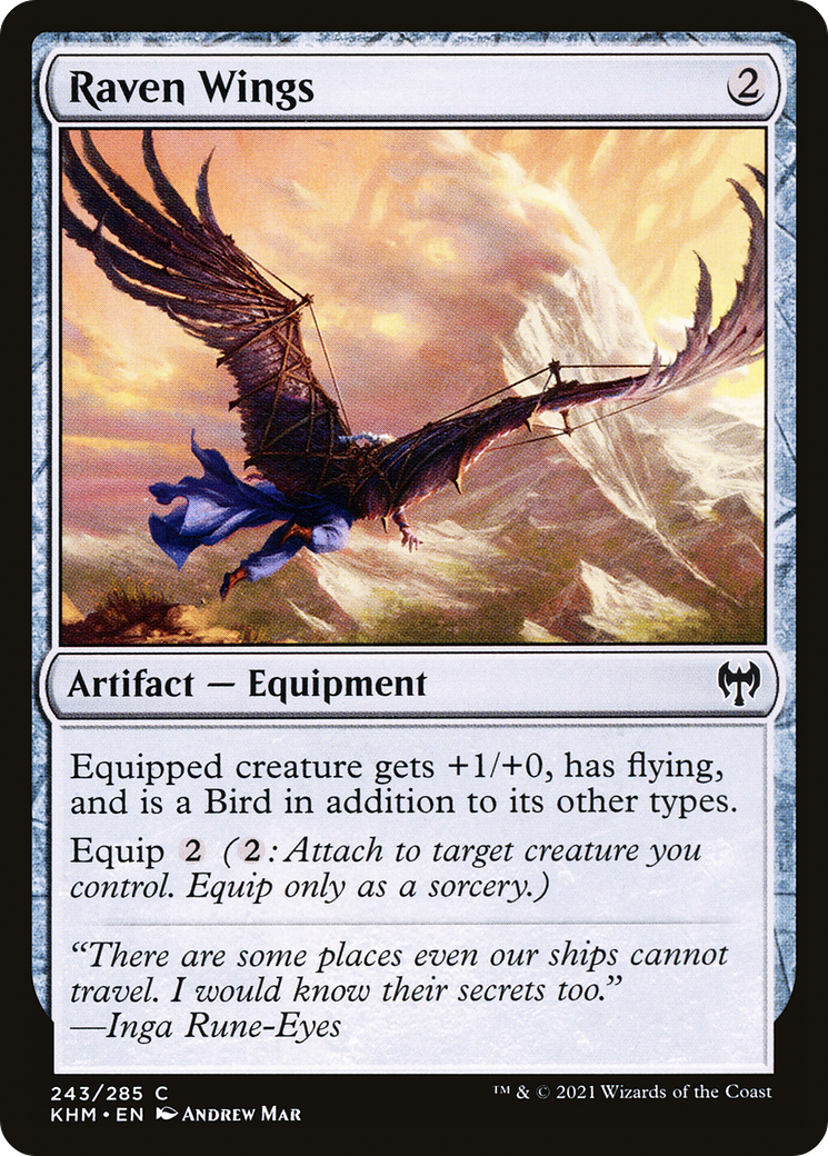 Raven Wings (KHM-243) (Foil)