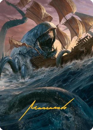 Hullbreaker Horror Art Card (Gold-Stamped Signature) (AAINR-005)