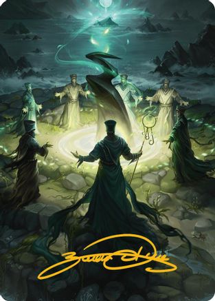 Cryptolith Rite Art Card (Gold-Stamped Signature) (AAINR-014)