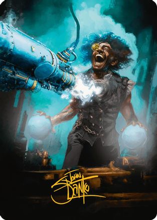 Laboratory Maniac Art Card (Gold-Stamped Signature) (AAINR-006)