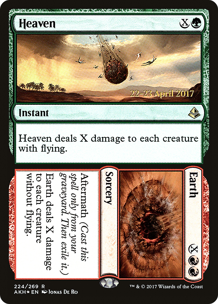 Heaven // Earth (PRE-224S) (Foil)