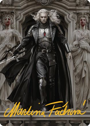 Sorin, Imperious Bloodlord Art Card (Gold-Stamped Signature) (AAINR-018)