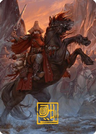 Zealous Conscripts Art Card (Gold-Stamped Signature) (AAINR-012)