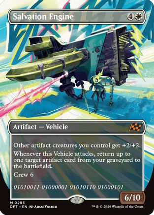 Salvation Engine (Borderless) (DFT-295) (Foil)