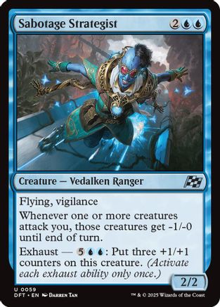 Sabotage Strategist (DFT-059) (Foil)