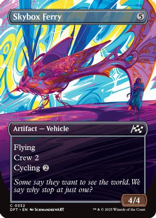 Skybox Ferry (Borderless) (DFT-332) (Foil)