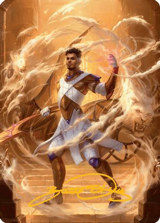 Basri, Tomorrow's Champion Art Card (Gold-Stamped Signature) (AADFT-009)
