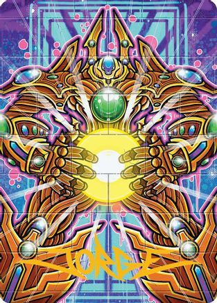 Brightglass Gearhulk Art Card (Gold-Stamped Signature) (AADFT-053)
