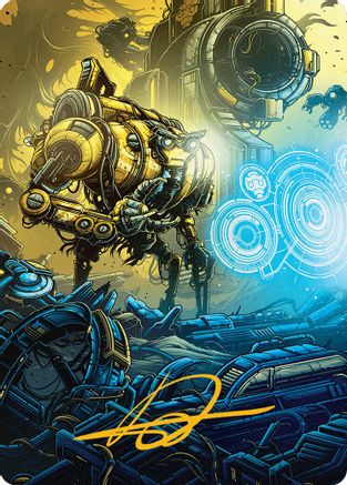 Mendicant Core, Guidelight Art Card (1/54) (Gold-Stamped Signature) (AADFT-001)