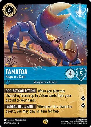 Tamatoa - Happy as a Clam (7-162)