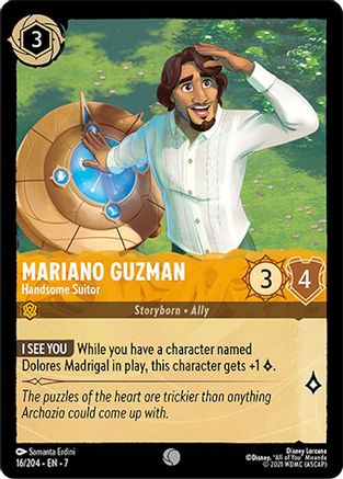 Mariano Guzman - Handsome Suitor (7-016) (Cold Foil)