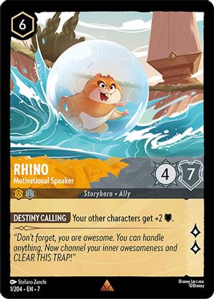 Rhino - Motivational Speaker (7-001)