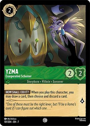 Yzma - Exasperated Schemer (7-101)