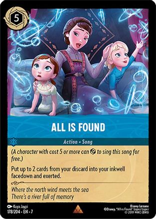 All Is Found (7-178)